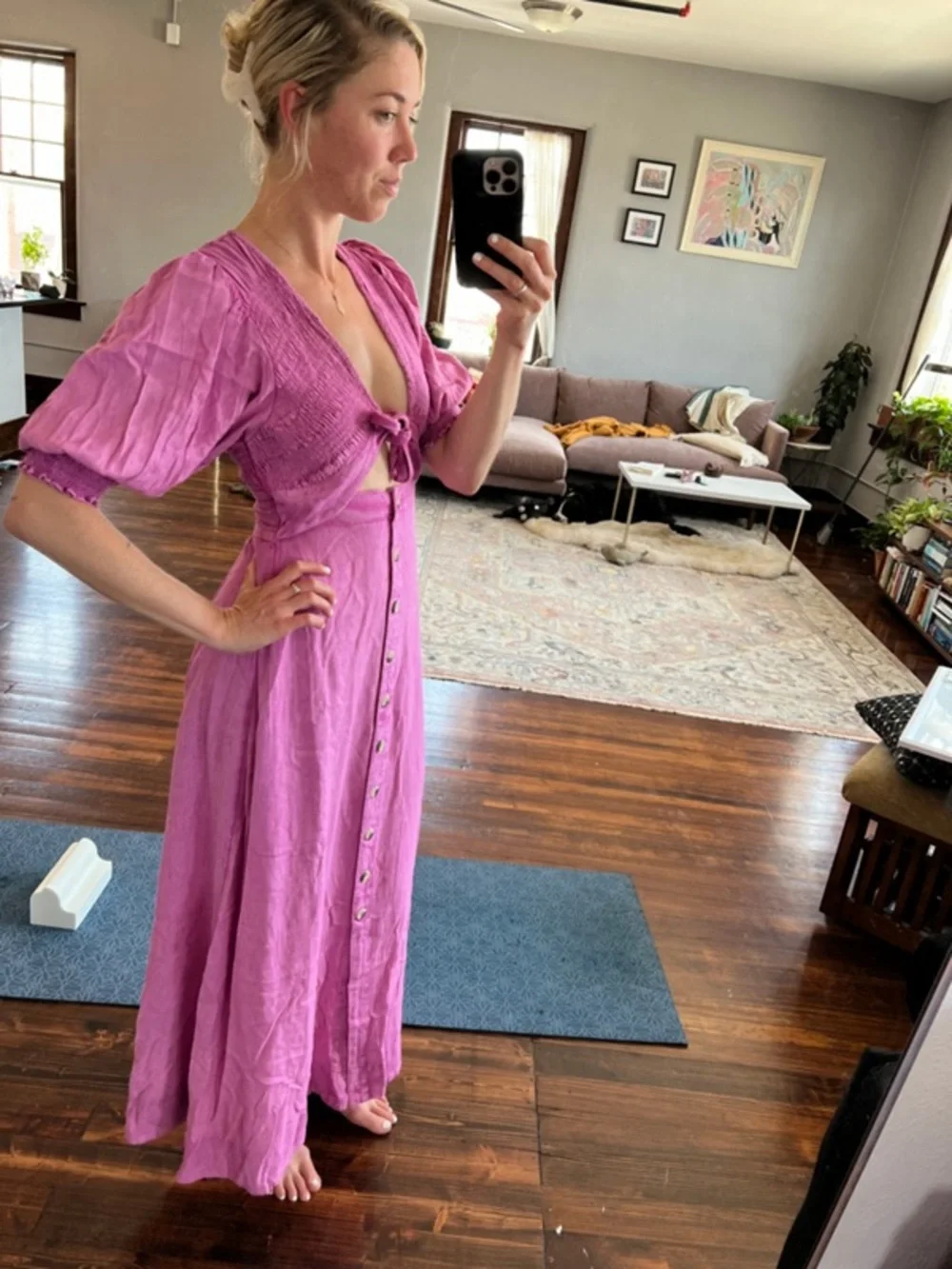 Free People String Of Hearts Maxi Dress